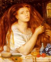 Rossetti, Dante Gabriel - Woman Combing Her Hair